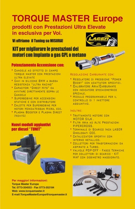 RICAMBI AUTO ULTRAPERFORMANTI